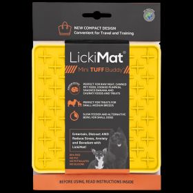 Mini Tuff Soother Yellow Dog