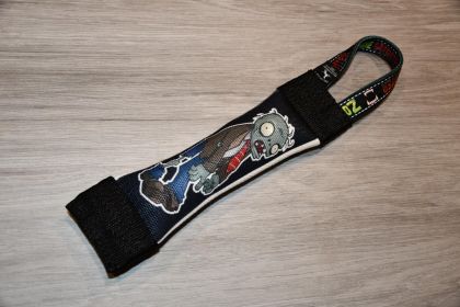 Zombie Hunter  Fire Hose Squeaker Tug - One handle