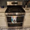 NEW English Bull Terrier Luau Kitchen Towel Dish Cloths Guest Hand Towel Decorative Bathroom Towel for Face,Tea, Dishcloth, Kitchen and Bath