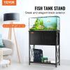 VEVOR Aquarium Stand, 20 Gallon Fish Tank Stand, 25.6 x 16.5 x 31.9 in Steel and MDF Turtle Tank Stand, 167.6 lbs Load Capacity