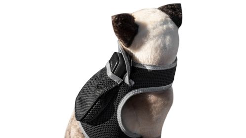 Mini Dog Cat GSM GPS Tracker Rechargeable Portable Pet Tracking Device (size: M)