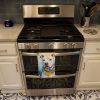 NEW Pit Bull Terrier Luau Kitchen Towel Dish Cloths Guest Hand Towel Decorative Bathroom Towel for Face,Tea, Dishcloth, Kitchen and Bath