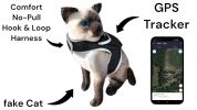 Portable GPS Phone Pet Tracker Realtime Wireless Surveillance for Dogs